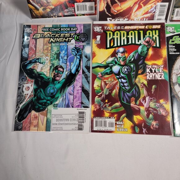 Green Lantern Corps #32 + 5 Pack Bundle Special Blackest Night DC Comics - Picture 2 of 10